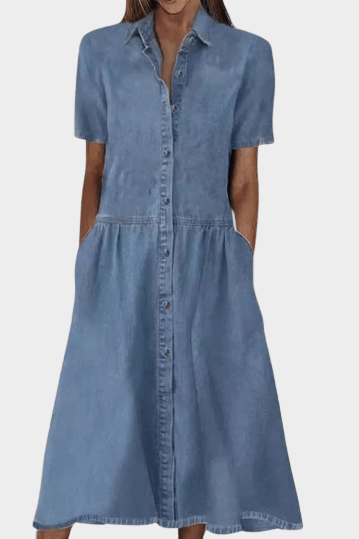 Aada™ Denim Dress