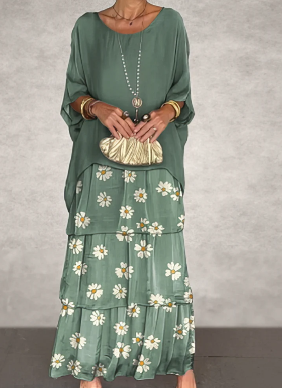 Lara – Elegant Flowing Long Dress