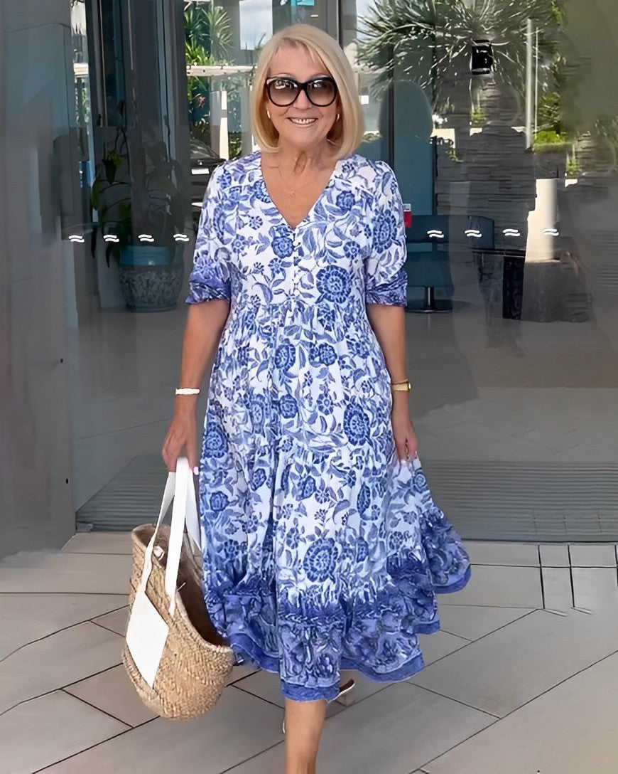 Madison – Lightweight Flowing Dress with Flattering Effect