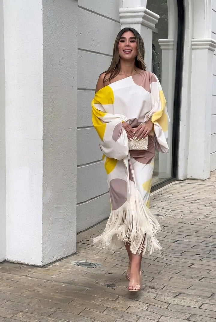 Daniela™ – Elegant Fringe Statement Set